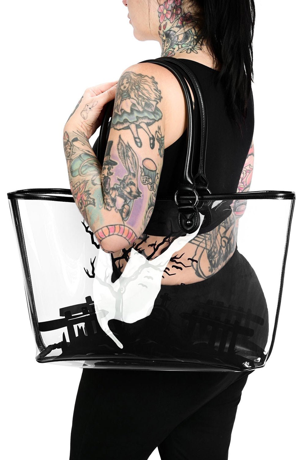 Clear Graveyard Tote