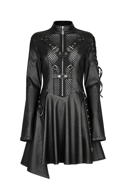 Club Creepture Leather Dress