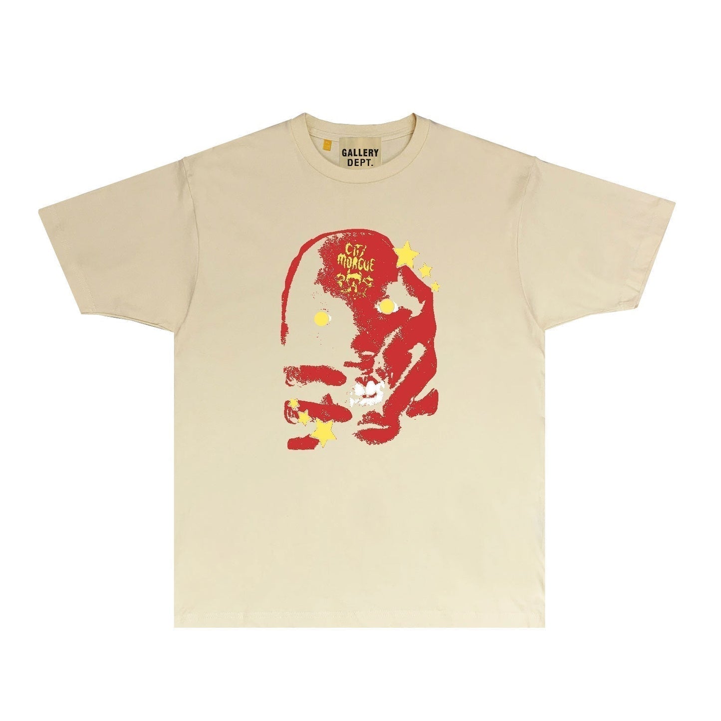 Gallery Dept T Shirt Retro Printed Loose Short-Sleeved Shirt