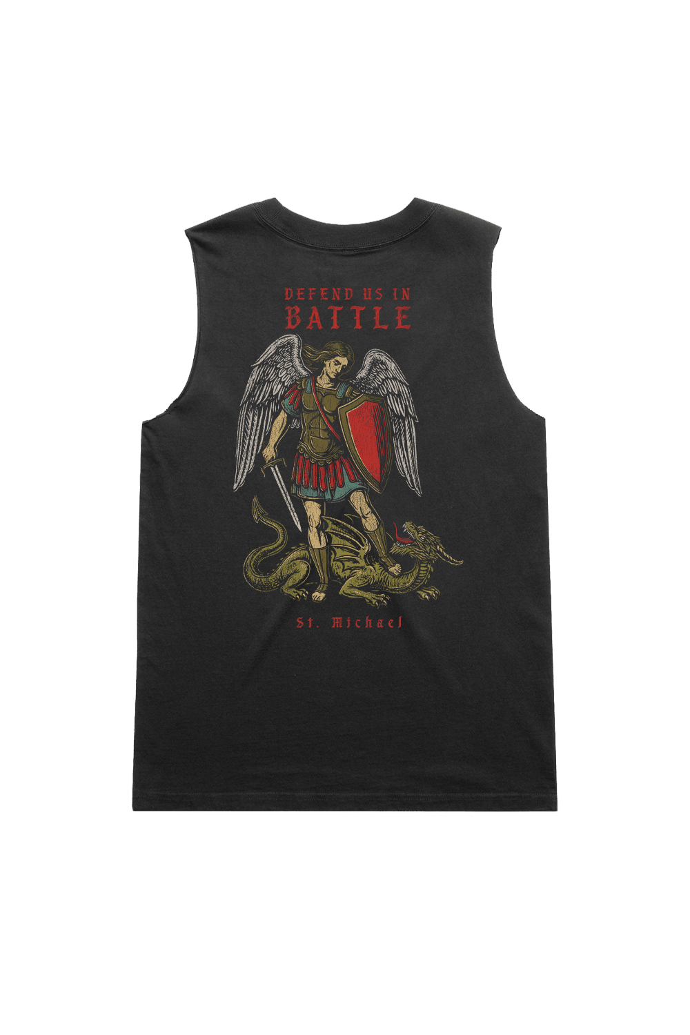 Defend us in Battle - Women's Boyfriend Tank Top