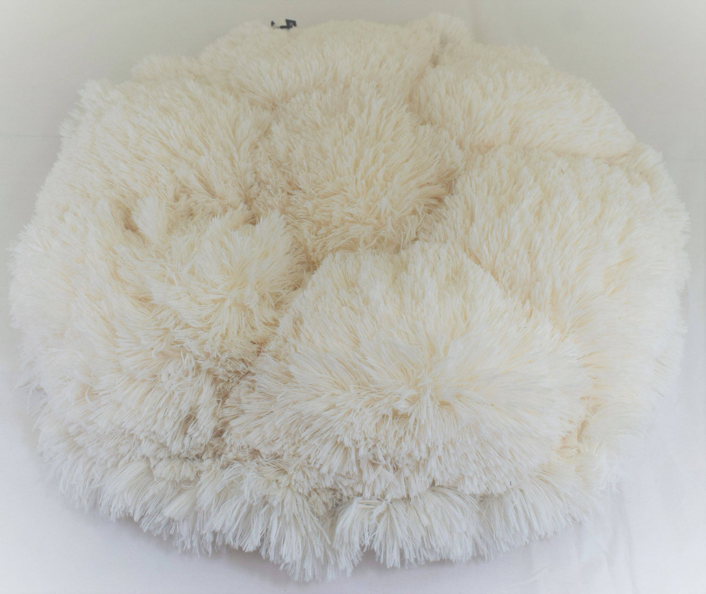 Brown Rabbit & Cream Shag Swaddle Bed: