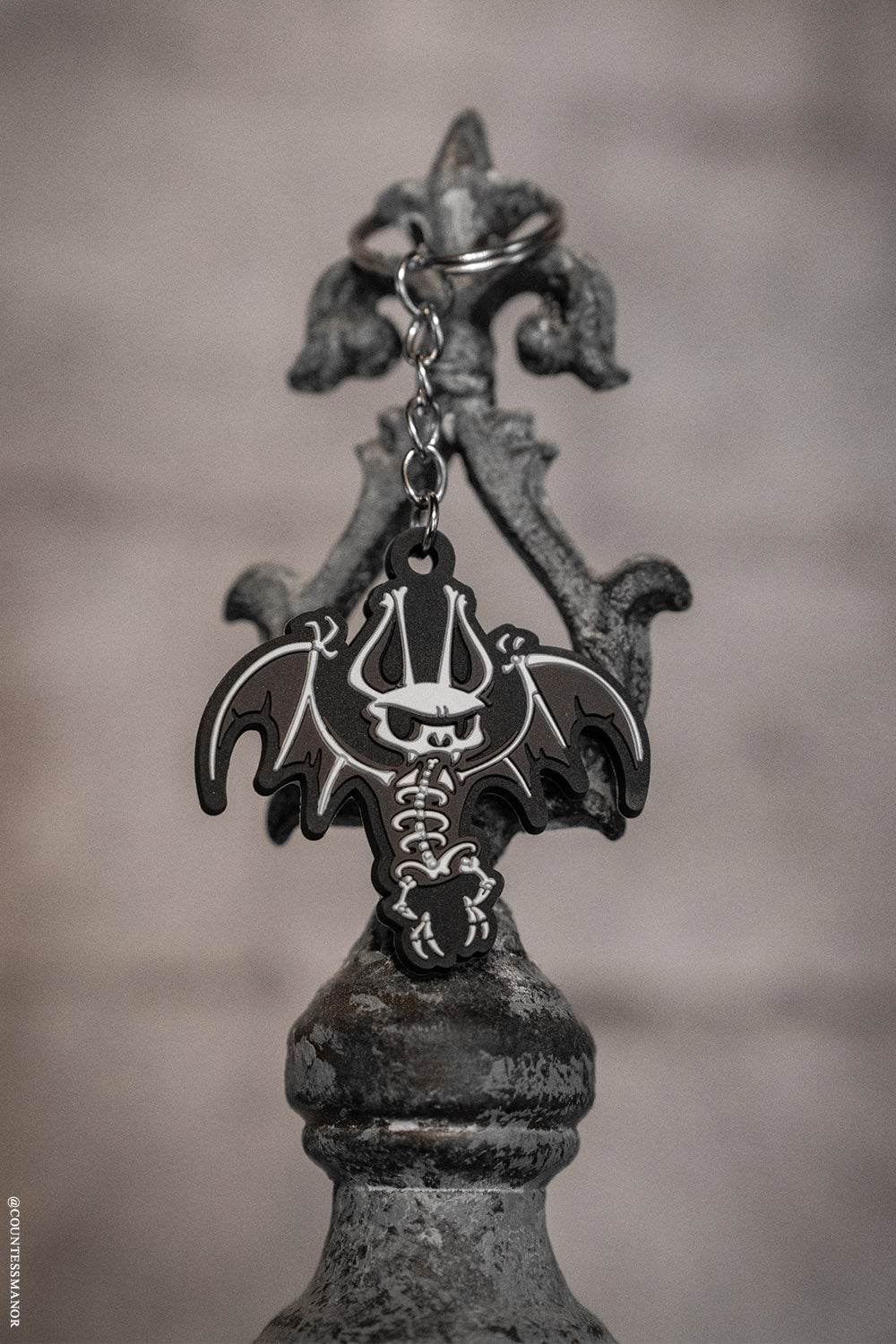Batty Bones Keychain