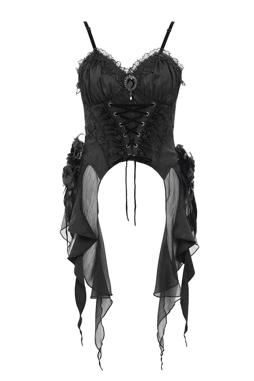 Bow to None Lace Corset Top