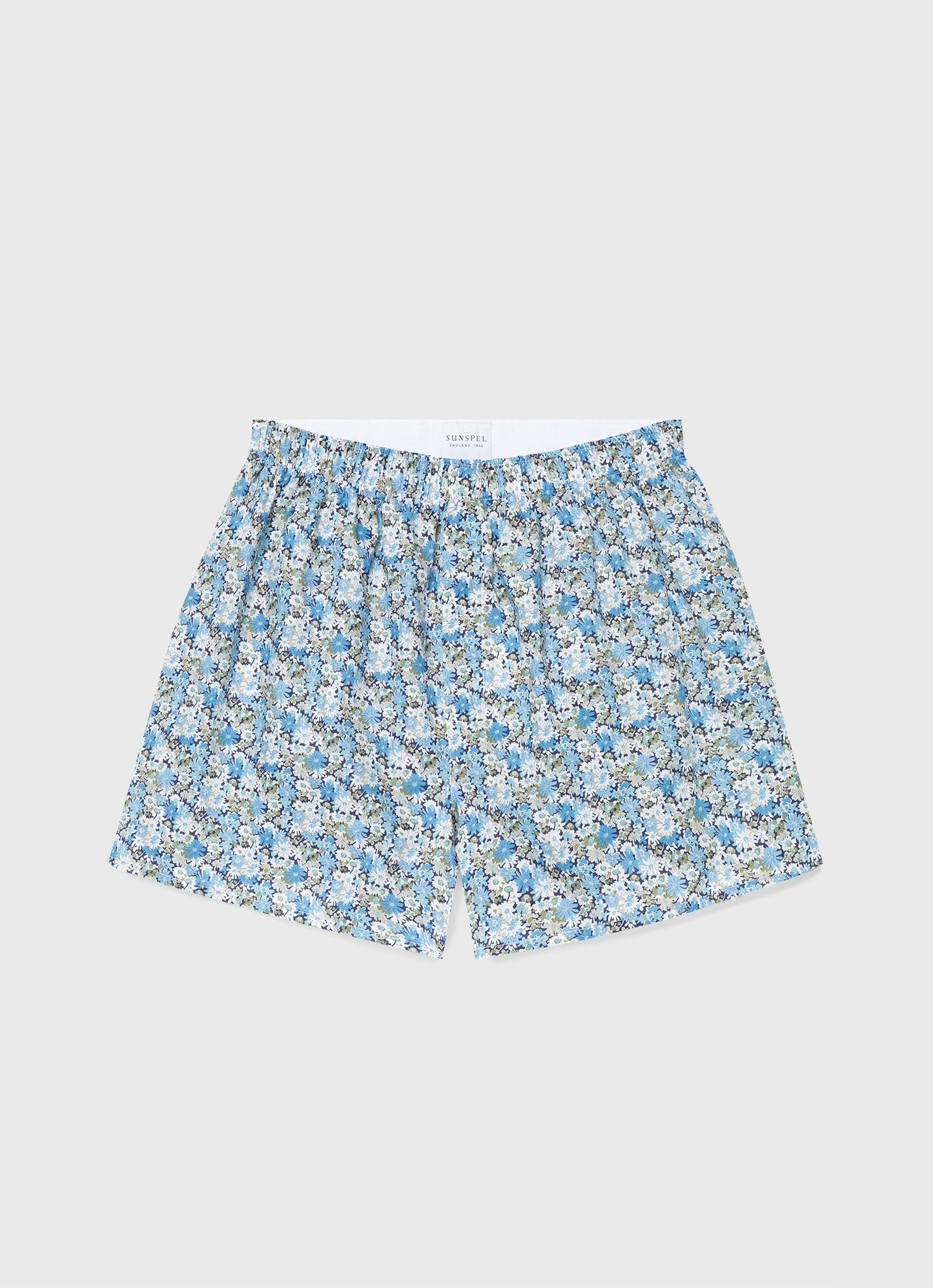Mens Liberty Print Boxer Shorts In Liberty Libby Floral Mbox4701L Butl