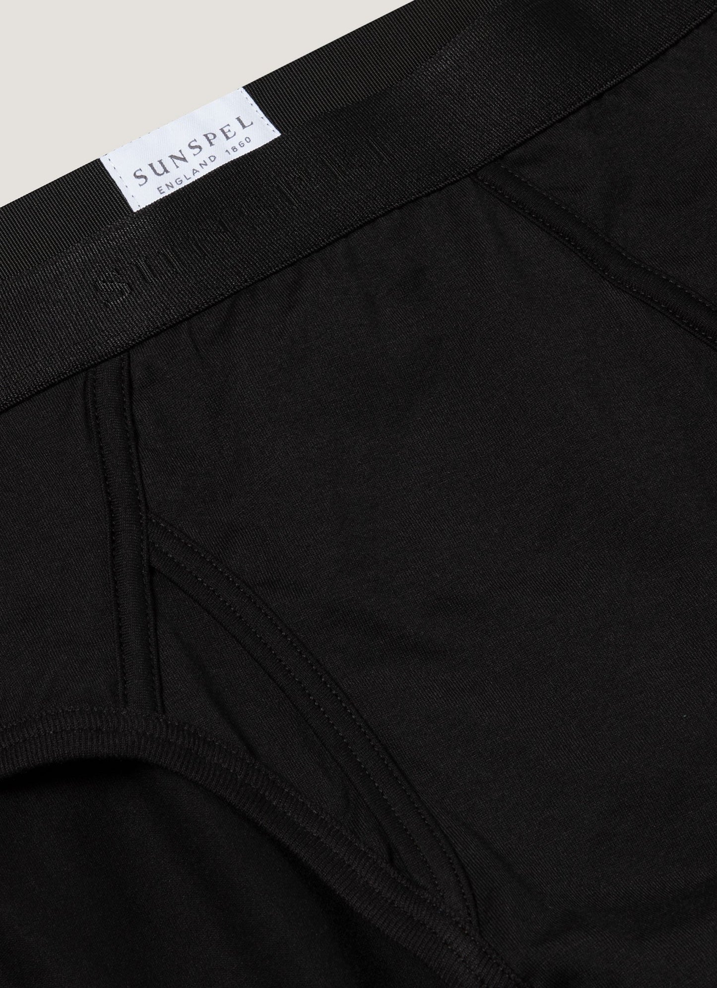 Mens Superfine Cotton Briefs In Black Mbrf4516 Bkaa