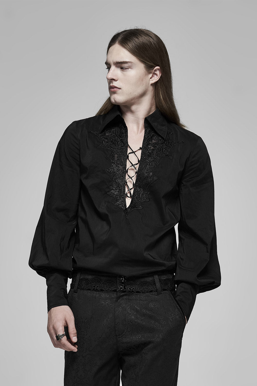 Black Sails Long Sleeve Gothic Renaissance Shirt