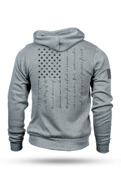 The Pledge - Men's Full-Zip Hoodie