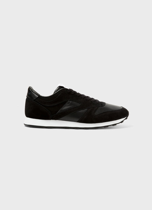 Mens Sunspel And Walsh Trainer In Black