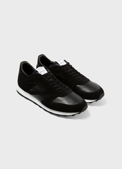 Mens Sunspel And Walsh Trainer In Black