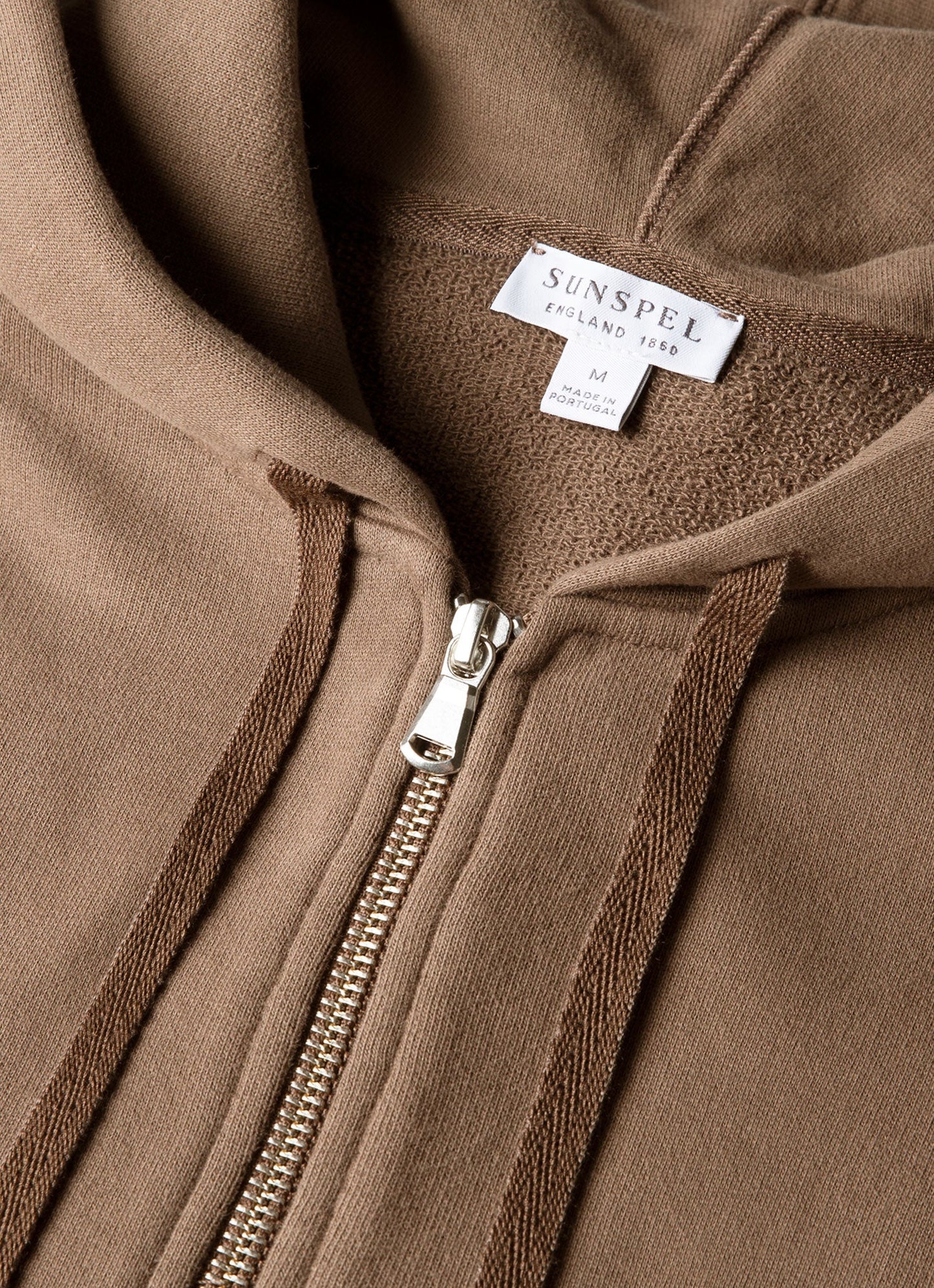 Mens Loopback Zip Hoodie In Dark Cedar Mhod1517 Brgr