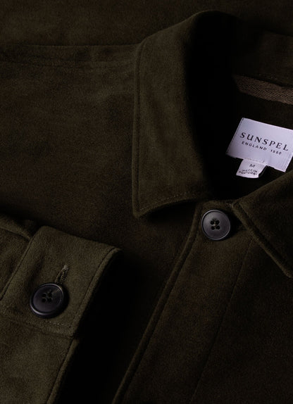 Mens Moleskin Twin Pocket Jacket In Peat Mjac7165 Gnih