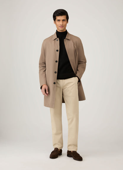 Mens Lambswool Roll Neck In Black Mjum8129 Bkaa