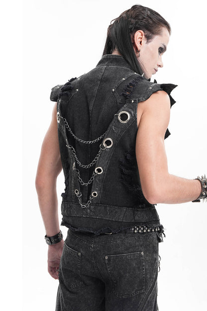 Blood Pact Punk Battle Vest