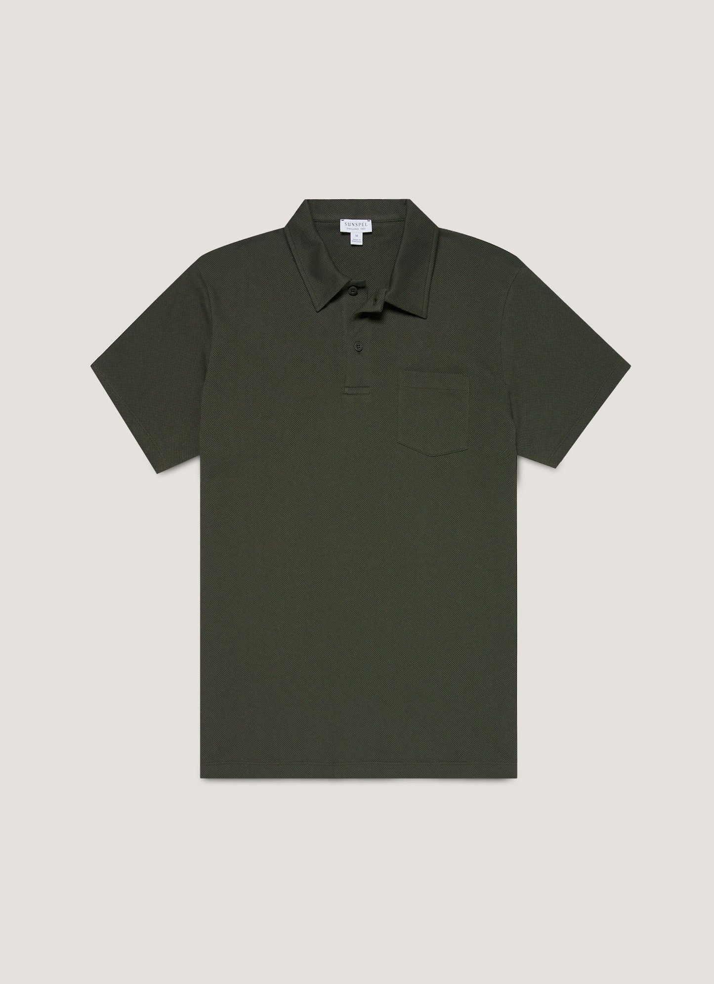 Mens Riviera Polo Shirt In Dark Green Mpol1026 Gnin