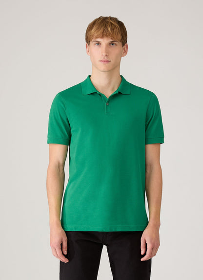 Mens Pique Polo Shirt In Bright Green Mpol1028 Gnjc