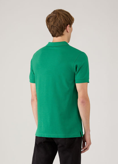 Mens Pique Polo Shirt In Bright Green Mpol1028 Gnjc