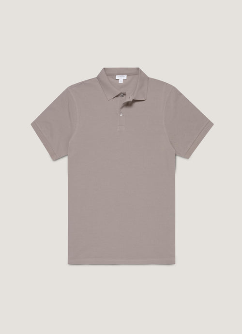 Mens Pique Polo Shirt In Iron Grey Mpol1028 Gyfe