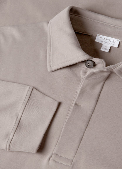 Mens Heavyweight Rugby Polo Shirt In Iron Grey Mpol1066 Gyfe