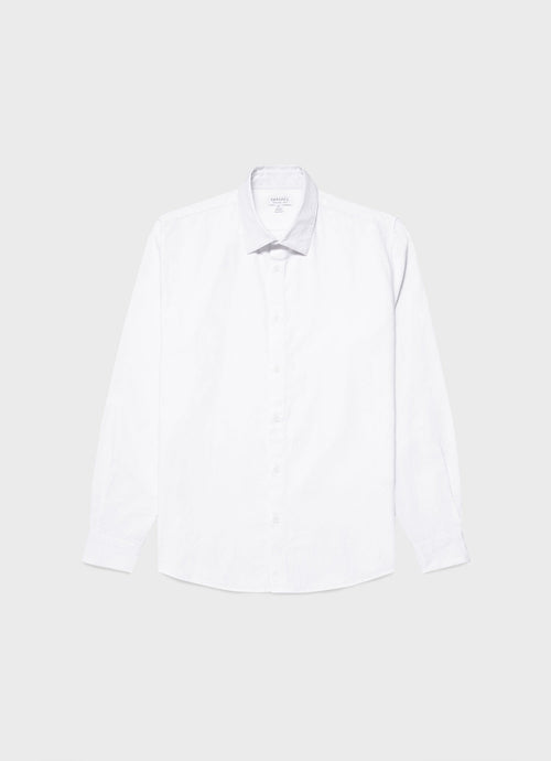 Men S Oxford Shirt In White Msht2057 Whaa