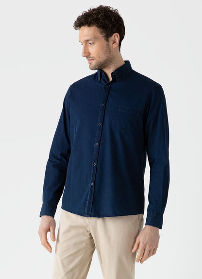 Men S Denim Shirt In Indigo Msht2062 Buad