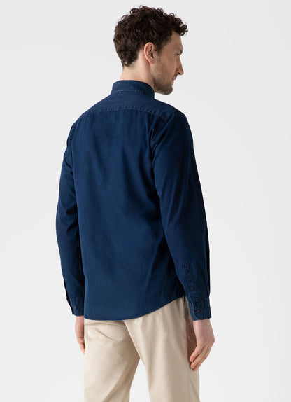 Men S Denim Shirt In Indigo Msht2062 Buad