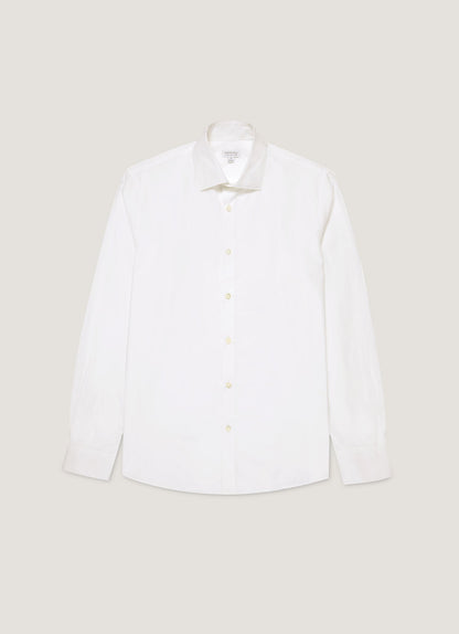 Men's Smart Poplin Shirt in White