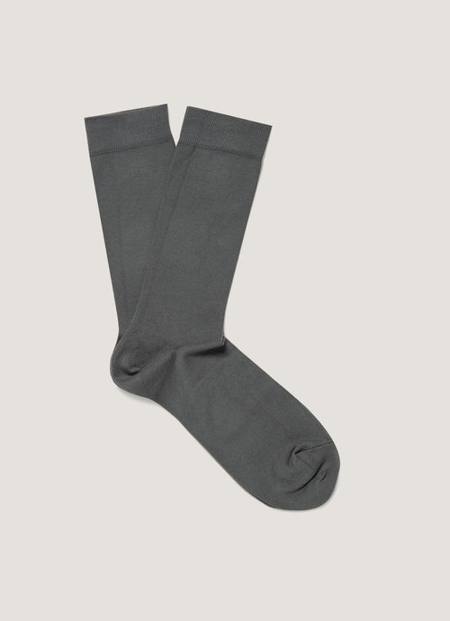 Mens Cotton Socks In Drill Green Msoc9160 Gnhv