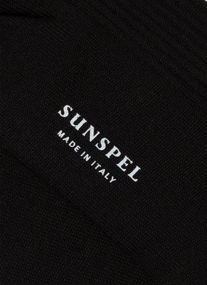 Mens Cotton Ribbed Socks In Black Msoc9479 Bkaa