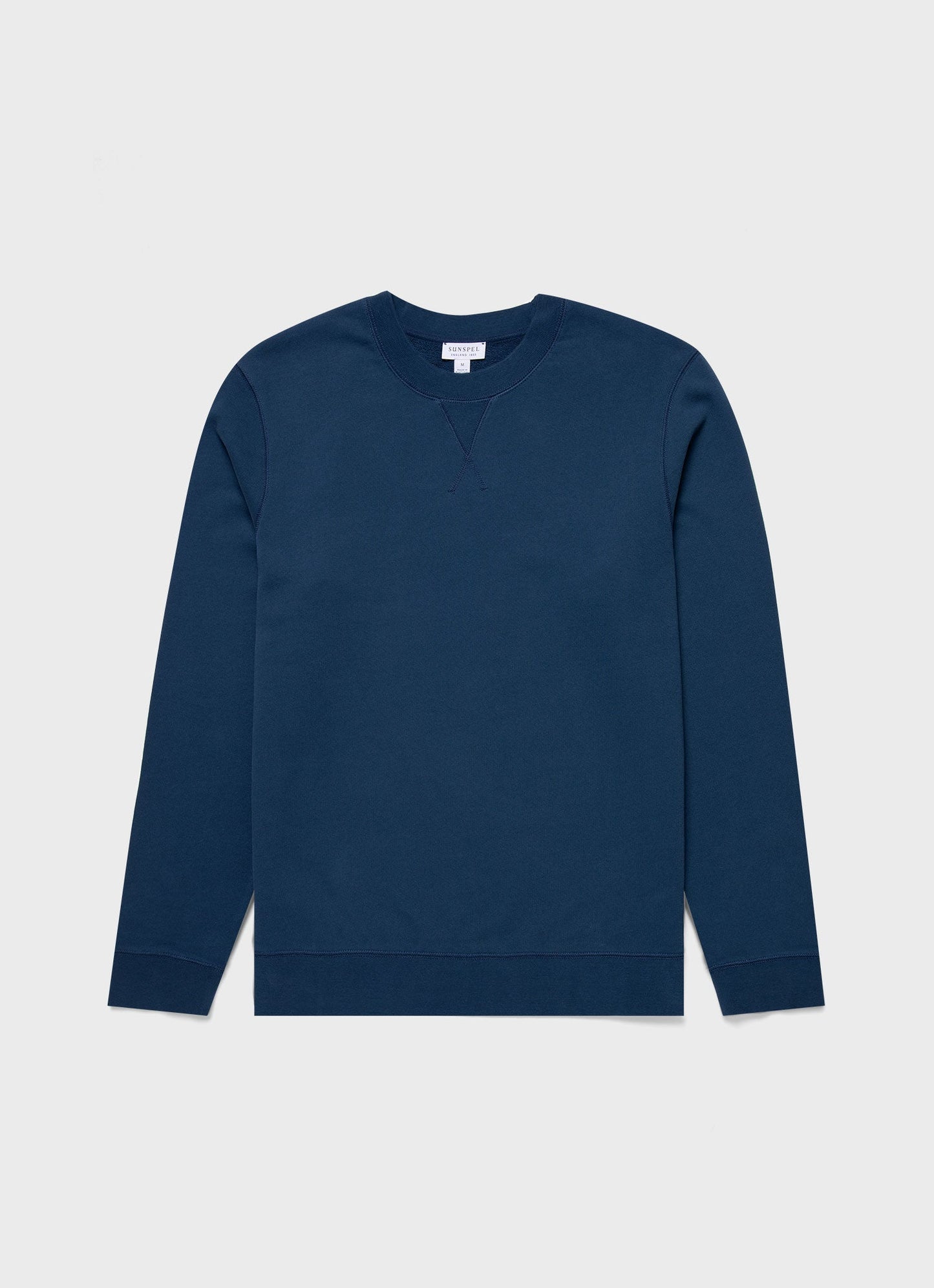 Mens Loopback Sweatshirt In Naval Blue Mswe1516 Buvm