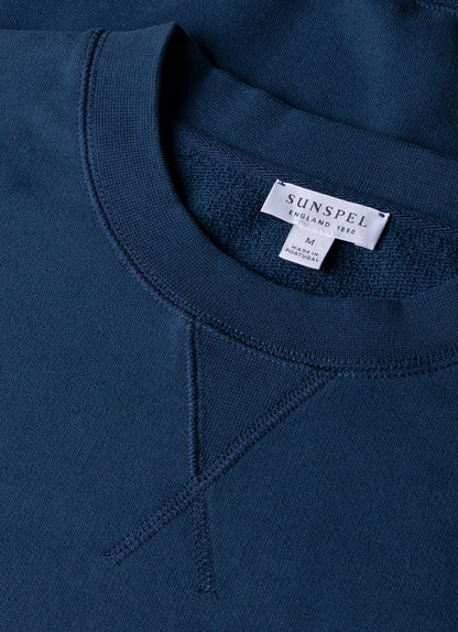 Mens Loopback Sweatshirt In Naval Blue Mswe1516 Buvm