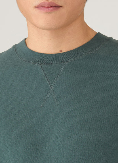 Men's Loopback Sweatshirt in Dark Petrol