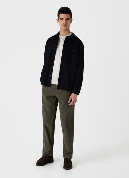 Mens Cord Chore Trouser In Khaki Mtrs3099 Gngy