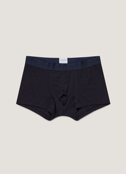Mens Tencel Trunks In Navy Mtru4621 Buaa