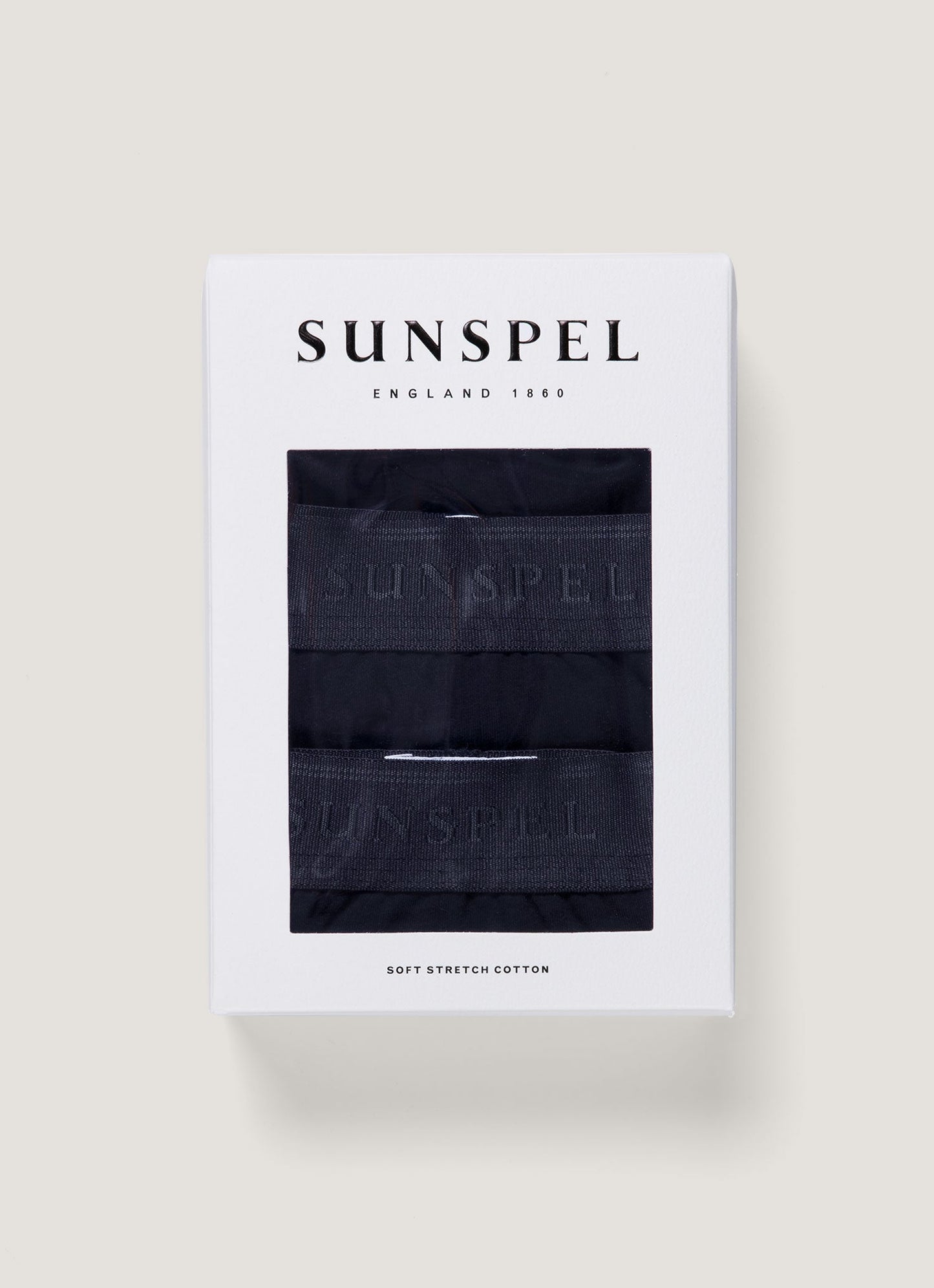 Mens Multipack Stretch Cotton Trunks In Navy Packm44 Buaa