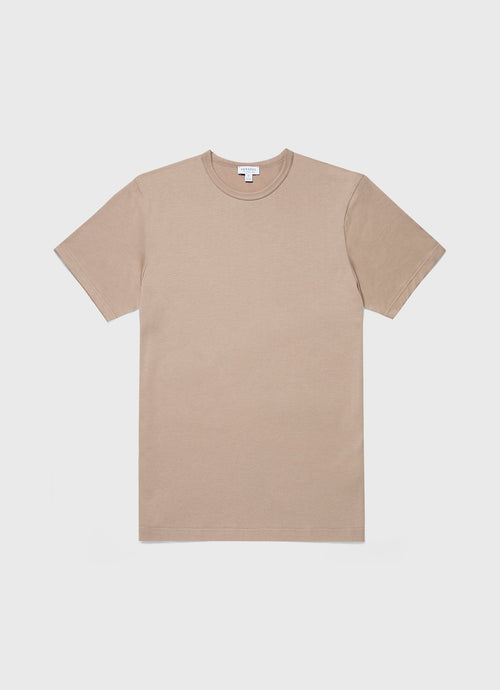 Mens Classic Tshirt In Sandstone Mtsh0001 Brfc