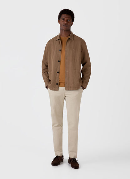 Mens Classic Tshirt In Golden Brown Mtsh0001 Brfo