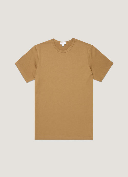 Mens Classic Tshirt In Walnut Mtsh0001 Brgo