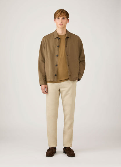 Mens Classic Tshirt In Walnut Mtsh0001 Brgo