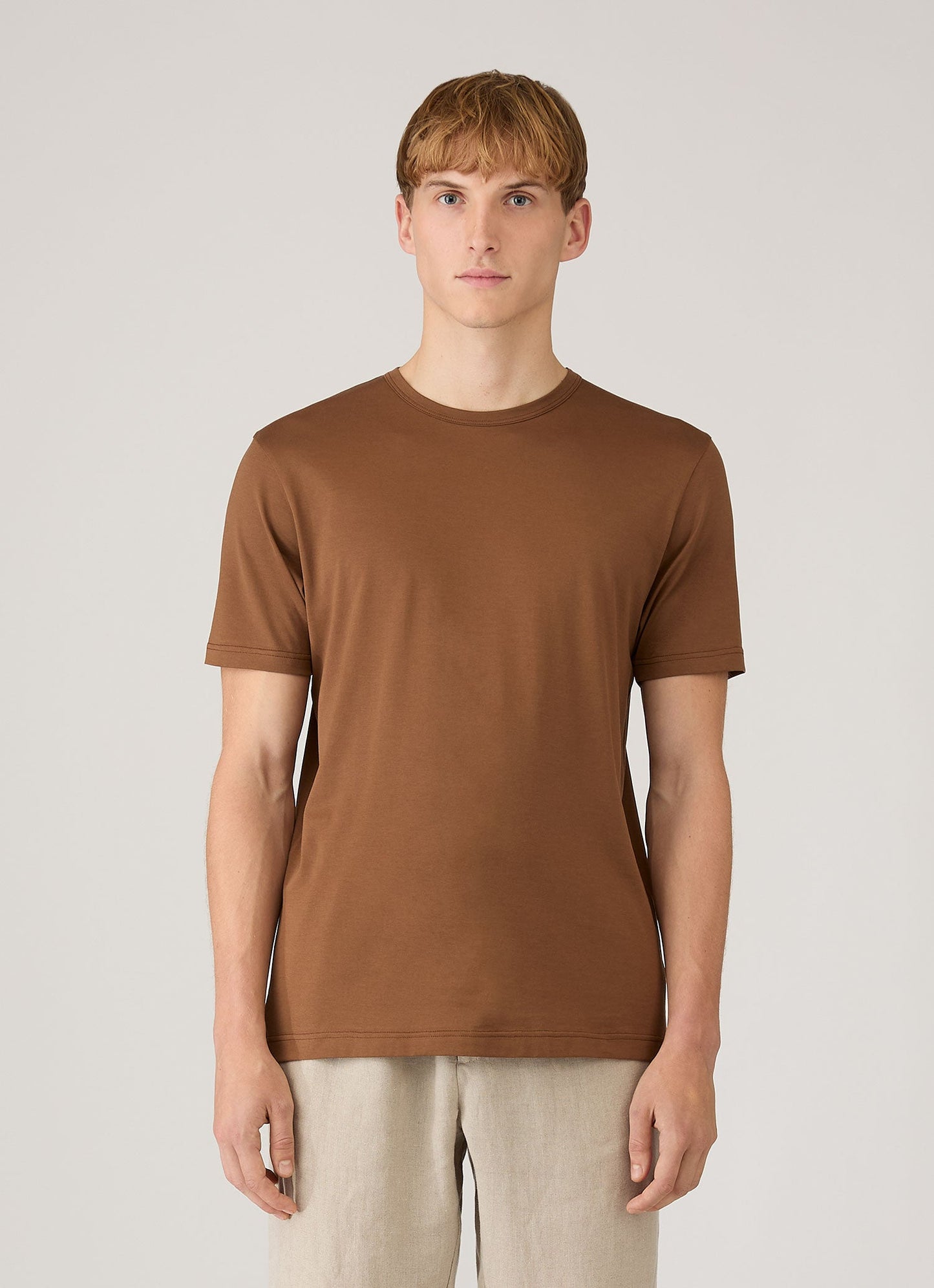 Mens Classic Tshirt In Bronze Mtsh0001 Brgu