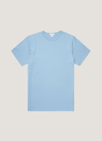 Mens Classic Tshirt In Sky Blue Mtsh0001 Butz