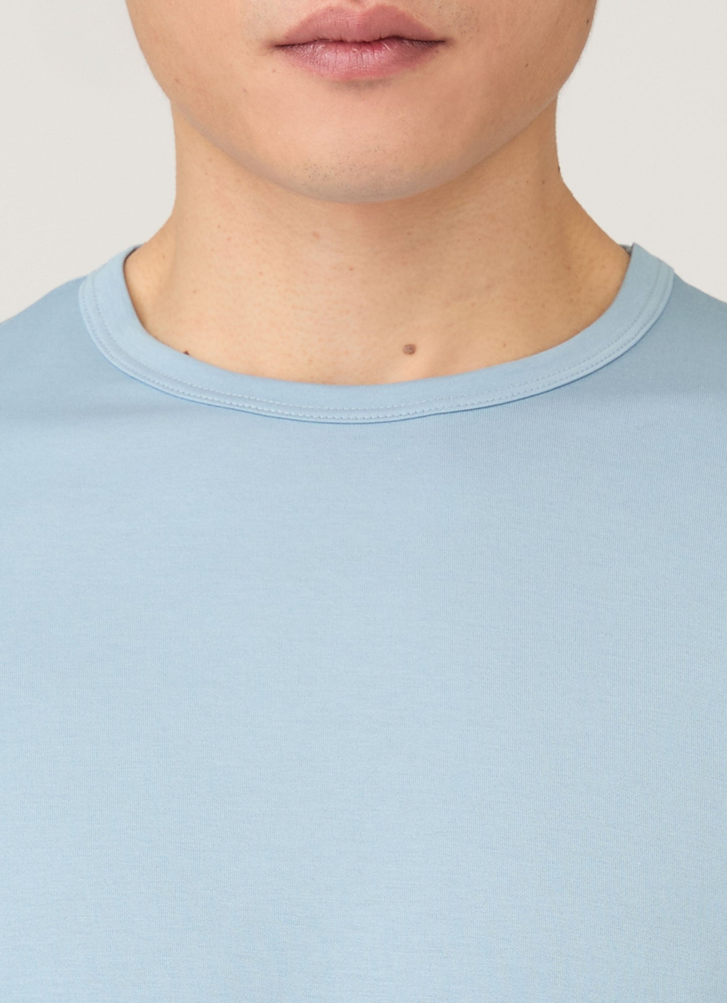 Mens Classic Tshirt In Sky Blue Mtsh0001 Butz