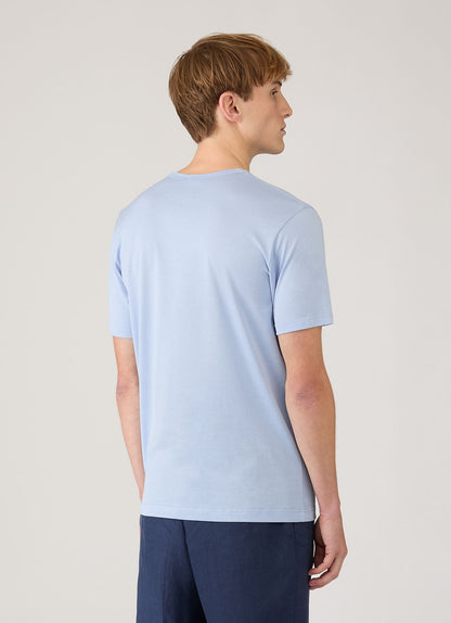 Mens Classic Tshirt In Sky Mtsh0001 Buwv
