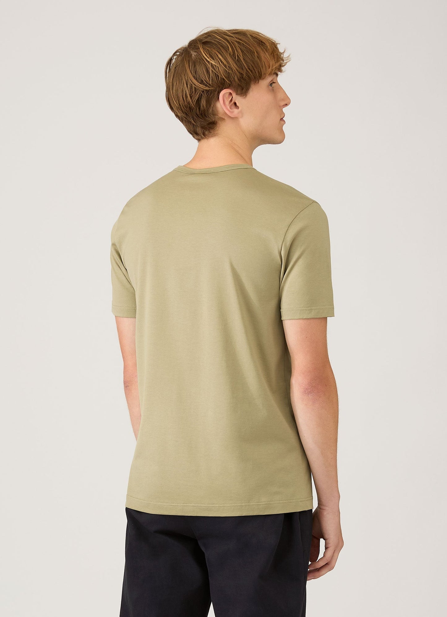 Mens Classic Tshirt In Pistachio Mtsh0001 Gnix