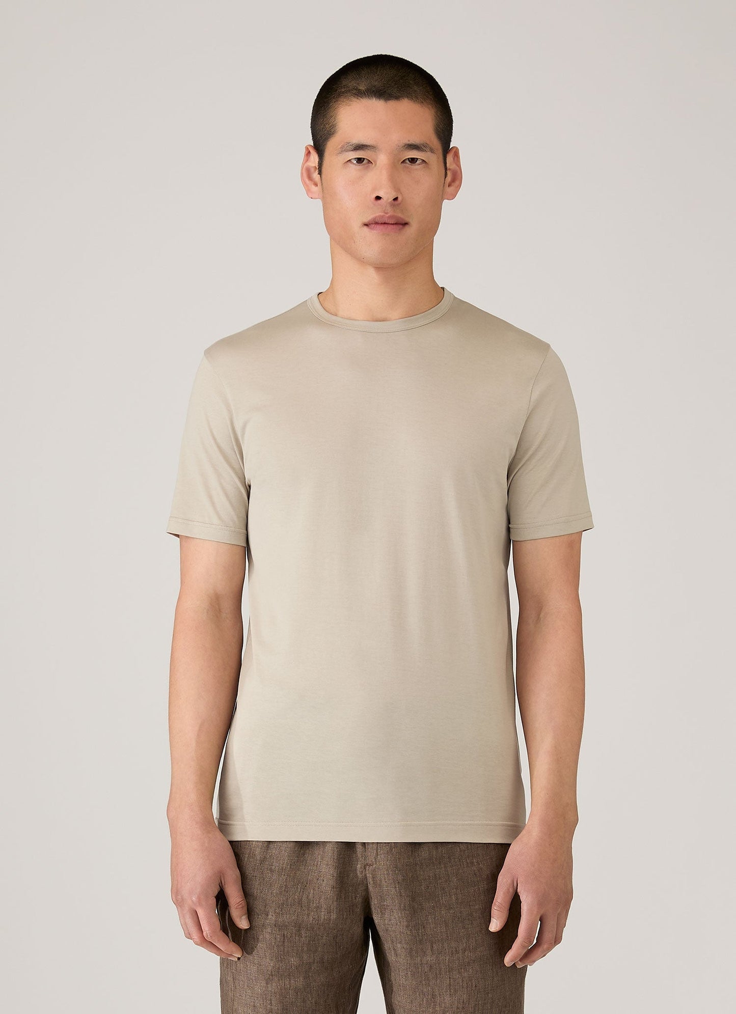 Mens Classic Tshirt In Ash Mtsh0001 Gyfi