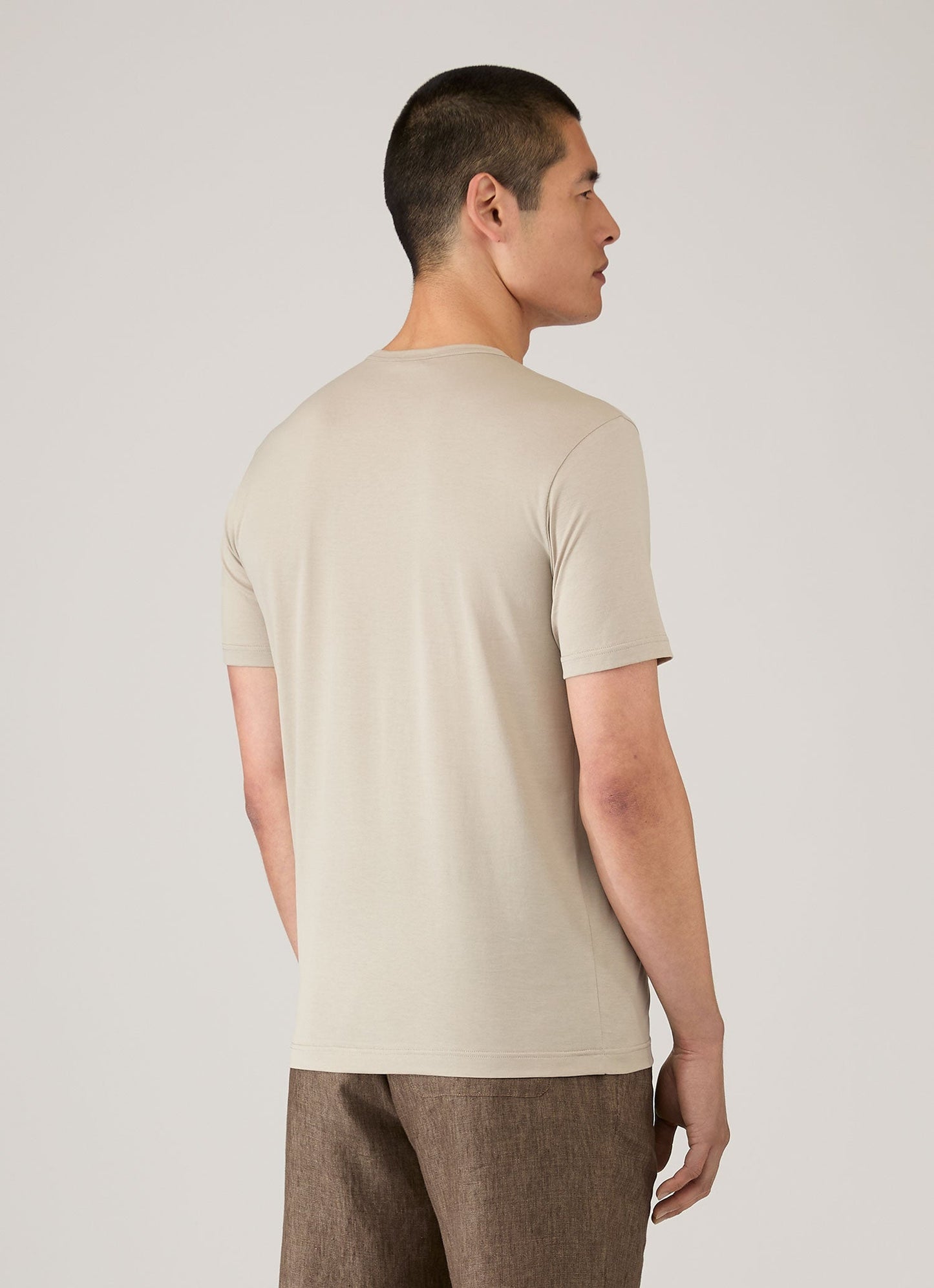 Mens Classic Tshirt In Ash Mtsh0001 Gyfi