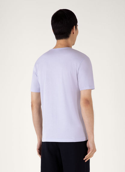 Mens Classic Tshirt In Pale Lilac Mtsh0001 Prax