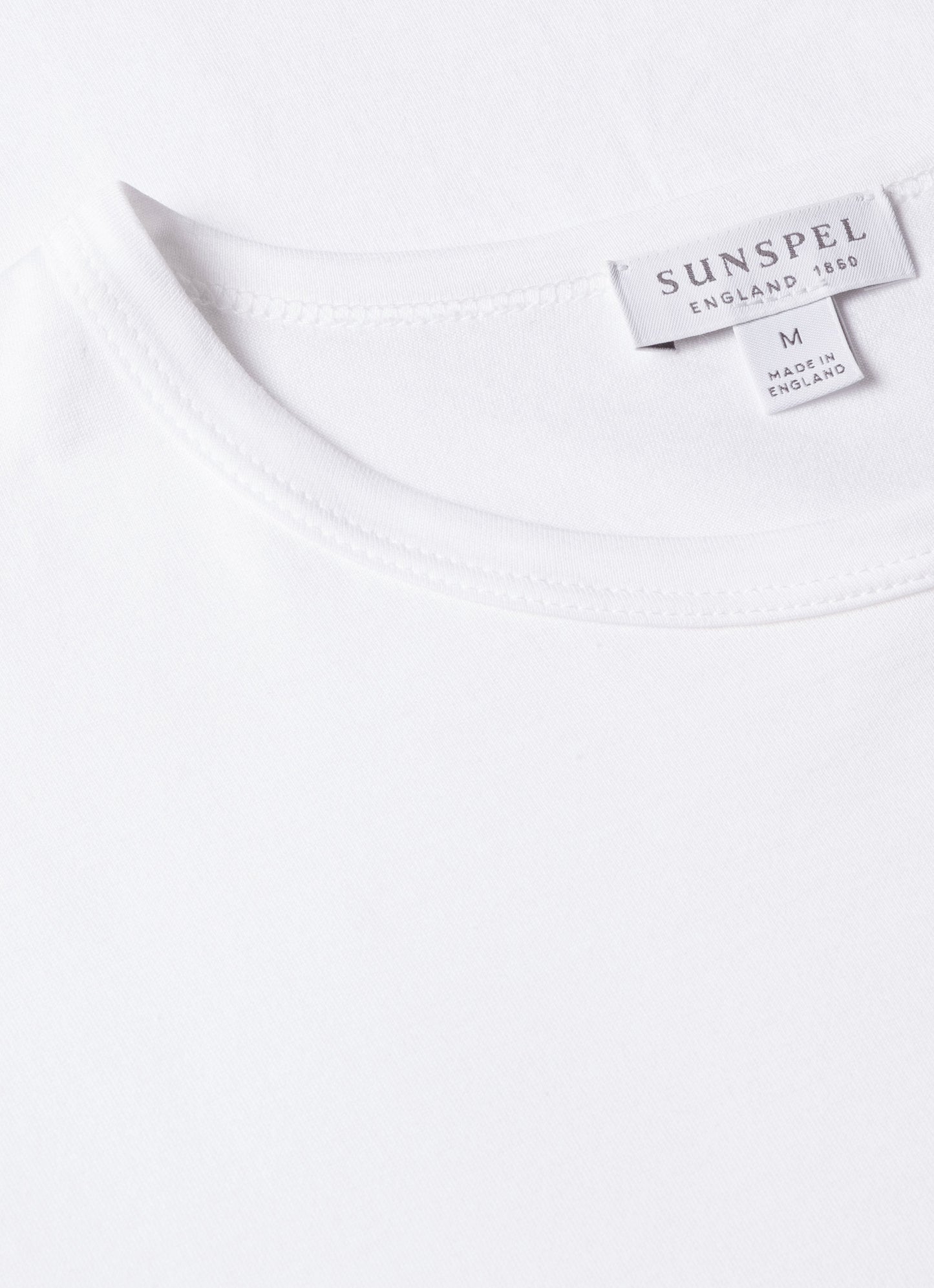Mens Short Sleeve Crew Neck T Shirt White