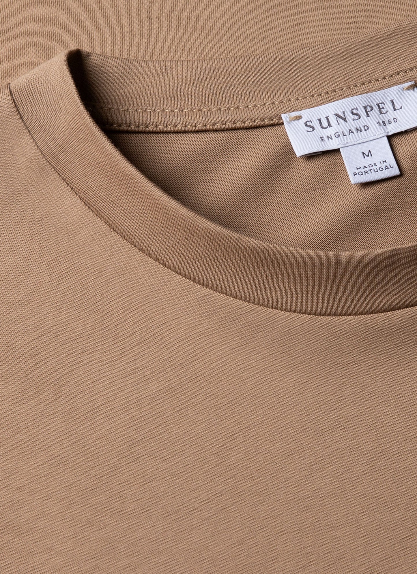 Mens Riviera Midweight Tshirt In Dune Mtsh0007S Brfz