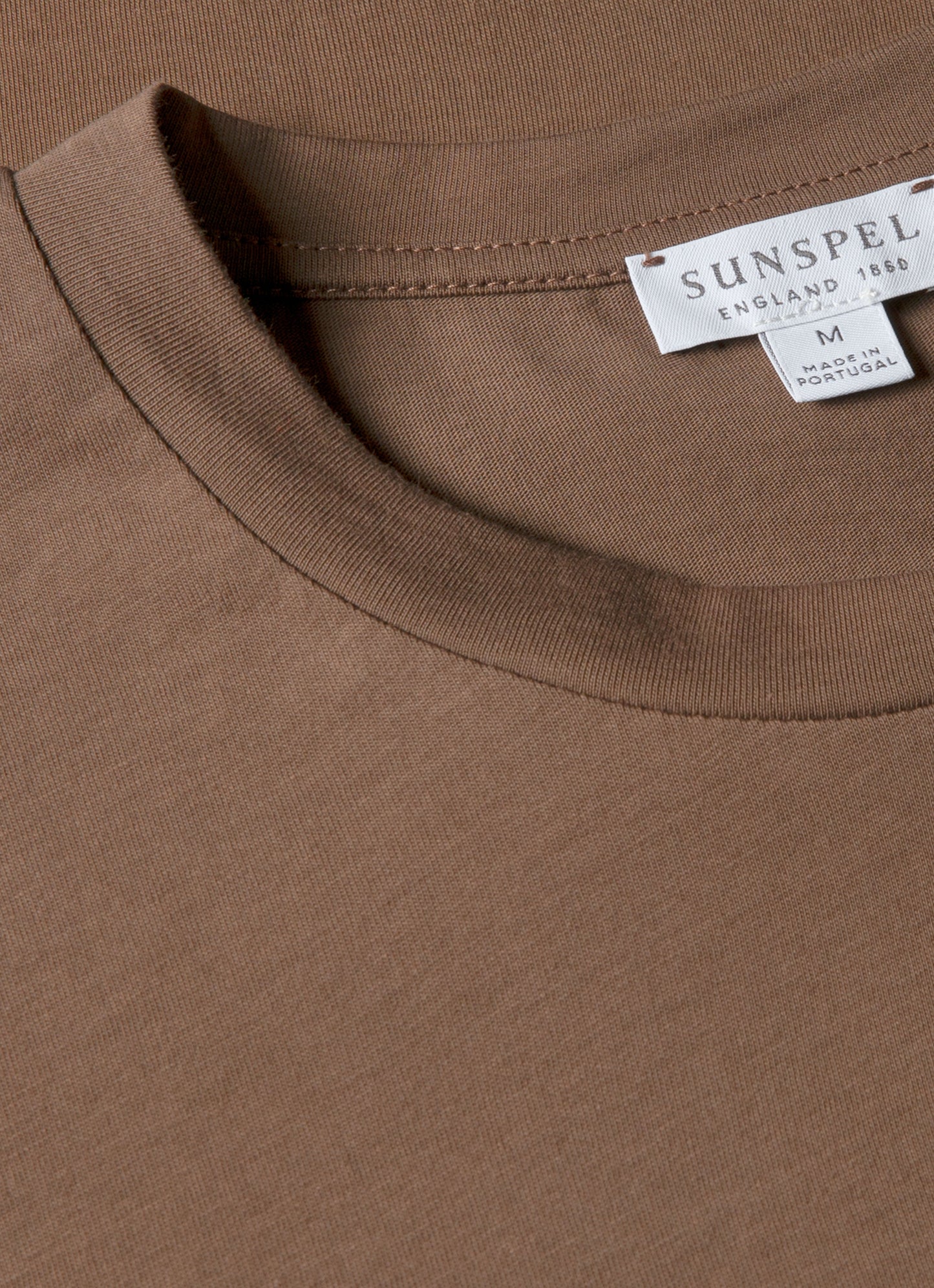 Mens Riviera Midweight Tshirt In Bark Mtsh0007S Brgc