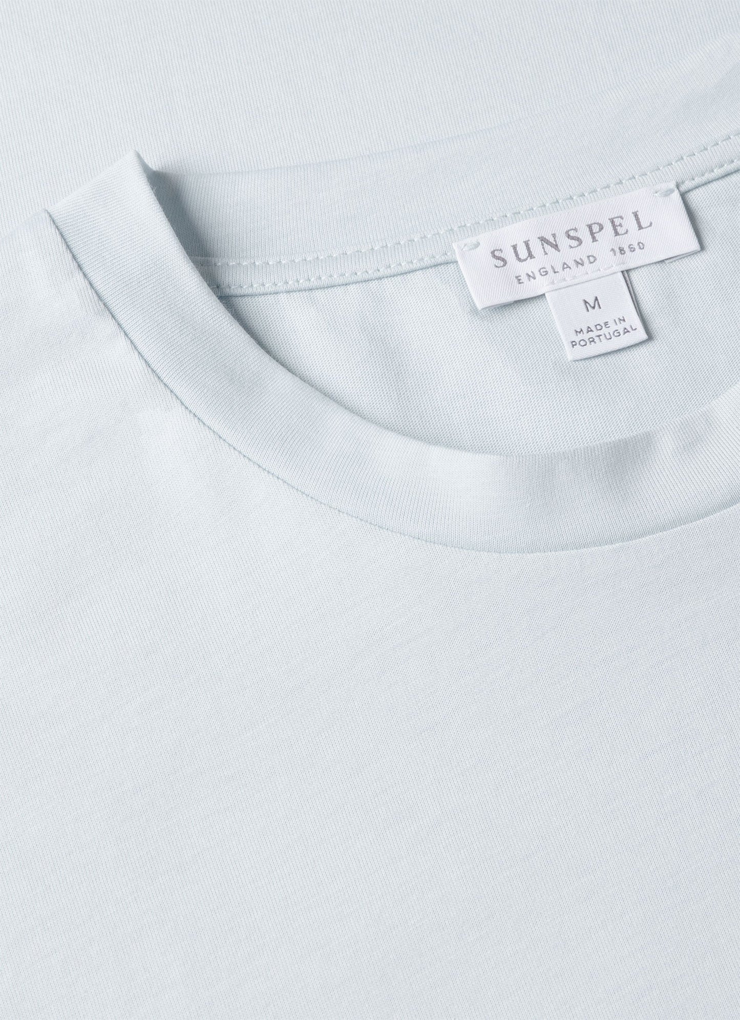 Mens Riviera Midweight Tshirt In Frost Blue Mtsh0007S Buwo